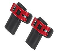 TOGEVAL Hebillas de Bloqueo Externas para Bastones de Trekking Aleación de Aluminio 2 Piezas por Paquete Clip Antideslizante para Senderismo y Montañismo Accesorio Ligero y Resistente