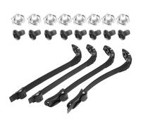 TOGEVAL Hebillas para Patines Cierre Rápido Juego de 4 Piezas Resistentes para Patines de Cuatro Ruedas y Uso en Actividades al Aire Libre