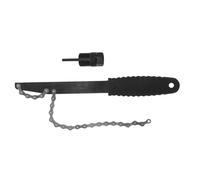 TOGEVAL Herramienta para Quitar Cassette Bicicleta Duradero con Látigo Cadena para Piñones Compatible Montaña y Carretera Portátil