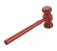 TOGEVAL Juez de Madera para Niños Martillo Judicial para de rol Accesorios de Juez Juguete para Cumpleaños y Halloween