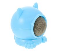 TOGEVAL Juguete Interactivo para Gatos Bola De Catnip Juguete para Limpiar Dientes y Aliviar Estrés Diseño Desmontable y Seguro para Salud Oral y Diversión De Mascotas