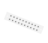 TOGEVAL Kit de Acupresión Auricular Semillas Transparentes de Cristal, Parche Adhesivo para Masaje y Terapia Auditiva, Tamaño Compacto, para Uso Diario en Oficina y Hogar, Alivio