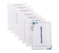 TOGEVAL Kit de Entrenamiento para Extensiones de Pestañas Hojas de Práctica Realistas para Principiantes, Libro de Mapeo de Pestañas para Formación en Salones y Uso Personal