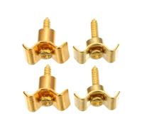 TOGEVAL Kit De Guías De Cuerdas De Guitarra Paquete De 4 Árboles De Cuerdas Retenedor De Cuerdas Construcción De Metal Para Retención Y Durabilidad De Cuerdas De Guitarra