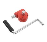 TOGEVAL Kit de Manivela Manual para Enrollar Película de Invernadero, 2 Piezas, Accesorio Resistente Intemperie Mango de Plástico, Adecuado para Ventilación y Sistemas de Bobinado