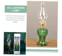 TOGEVAL Lámpara De Aceite Vintage Mecha De Algodón y Cuerpo De Aleación para Crear Ambiente Sala De Estar y Camping