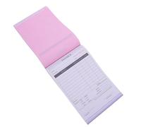 TOGEVAL Libro de Recibos Comerciales Inglés 2 Partes, 100 Páginas, Formulario de Pedido Minorista, Talonario de Recibos Pequeño para Seguimiento y Registro de Pedidos en Oficina y