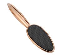 TOGEVAL Lima para Pies de Nano Vidrio Dorada Material Abs y Electroplate, Herramienta para Frotar los Pies que Elimina Callos y Tejido Muerto, Adecuado para Pedicura Profesional
