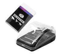 TOGEVAL Limpiador de Escritorio Pequeño Rodillo de Goma para Recoger Migas y Virutas, Portátil y Reutilizable para Oficina y Hogar, Set de 1 Unidad Negra Borrador