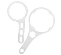 TOGEVAL Llave para filtros de membrana y llave de botella de plástico para reparación y reemplazo de filtros compacta y fácil de usar color blanco