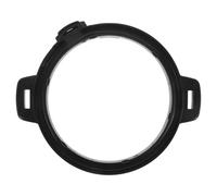 TOGEVAL Marco de Asa Negro de Plástico para Eléctrica | Diámetro Interior de 9 Pulgadas, Diseño Antiescaldaduras y Ajuste Seguro, para Tapa de Guiso