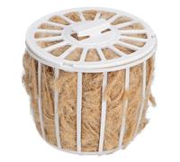 TOGEVAL Material De Nido para Pájaros Pequeños Algodón y Yute Seguro y Cómodo para Nidificación para Canarios Jilguero y Periquitos Decoración Natural para Jardín y Jaulas