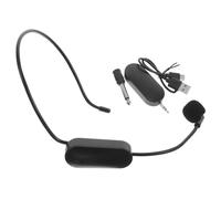 TOGEVAL Micrófono Inalámbrico para Profesores y Aulas Sistema De Auriculares Micrófono para Hablar Público y Enseñanza Escolar para Cantar