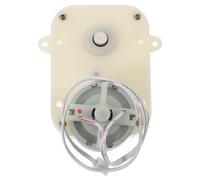 TOGEVAL Motor Eléctrico Silencioso de Baja Velocidad para Enrolladores de Relojes Bobinado Automático y Carcasa de PP Metal, Adecuado para Hogares y Oficinas