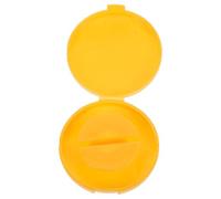 TOGEVAL Organizador Portátil para Cables de Datos y Carga Enrollador Retráctil Mini Amarillo Soporte para Auriculares Caja Compacta para Gestión y Almacenamiento en Casa y Oficina