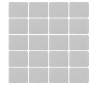 TOGEVAL Paños de Microfibra para Limpiar Gafas 50 Unidades Doble Cara de Gamuza Sintética Suave Pelusa Paño Reutilizable para Lentes Adecuado para Gafas de Sol y Pantallas Color Gris