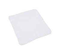 TOGEVAL Pañuelos de Algodón Doble Capa 10 Piezas 28x28 Cm Borde Azul, Toallas de Gasa Desmaquillantes para Bebés y Alimentación, Accesorios para Cuidado Facial y Saliva