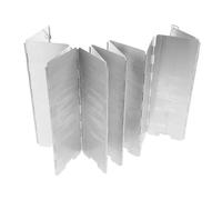 TOGEVAL Parabrisas para Estufa Plegable Protector contra Viento Quemador Pantalla De Viento Estufa Camping Compacto y Multifuncional