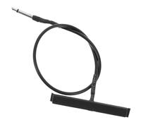 TOGEVAL Pastilla para Violín Acústico Transductor Piezoeléctrico Cerámico Conector de Audio de 25 MM Diseño de Clip para Fácil Fijación Adecuado para Accesorios de Instrumentos de