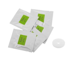 TOGEVAL Pastillas Ambientadoras Sólidas para Coche 5 Piezas, Recarga para Ventilación, Aroma Fresco de Osmanthus, Compatibles Mayoría de Vehículos, Uso Interior para Eliminar Olores