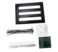 TOGEVAL Pedalboard Guitarra Mediano Con Soporte Resistente y Cierres De Gancho y Bucle Para Efectos Eléctricos y Presentaciones Escenario