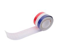 TOGEVAL Pegatina Adhesiva para Coche 7.5 Cm de Ancho, Calcomanía Tricolor Francesa para Capó y Laterales, Tira Decorativa Resistente al Agua y UV para Accesorios Automotrices, Adecuado