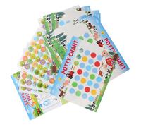 TOGEVAL Pegatinas Reutilizables para Entrenamiento de Bacinilla Tabla de Hábitos para Niñas Diseño Atractivo para Rutina de Ir al Baño Ayuda Práctica para Dejar Pañal Seguro para Piel