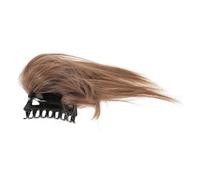 TOGEVAL Peluca Clip Coleta Sintética Alta Temperatura Mujer Cosplay Boda Fiesta Postizo Natural