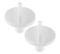 TOGEVAL Perilla de control del refrigerador y congelador, 2 piezas, interruptor de termostato universal, accesorio de ajuste para supermercados y hogares