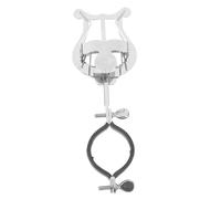 TOGEVAL Pinza Deslizamientos de Metal Partituras para para Banda Plata Evita Soporte Compacto Que Accesorio Portátil de Marcha para Actuaciones Musicales