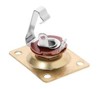 TOGEVAL Placas De Conexión Para Guitarra Accesorios De Guitarra Placa De Conexión Para Eléctrica as De Conexión Para Bajo De Metal Fácil Instalación 1 Pieza Dorada