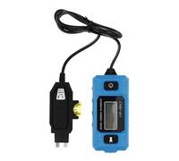 TOGEVAL Probador de Fusibles Automático para Automóvil Medidor Eléctrico Digital de Amperios Comprobador de Corriente sin Batería para Detección de Fugas y Fallas Eléctricas en