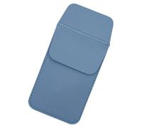 TOGEVAL Protector De Bolsillo De Cuero para Bolígrafos Organizador Compacto y Resistente para Enfermeras y Médicos Funda para Lápices Bolsillos De Camisa y Bata Color Azul