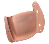 TOGEVAL Protector Metálico para Puente Eléctrico Funda Protectora para Pastillas Cubierta de Repuesto Acabado Cobre Antiguo Accesorio para Instrumento Musical Protección contra Golpes