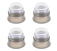 TOGEVAL Puntas de Microagujas de Repuesto 150 Um 4 Piezas para Dispositivo de Cuidado Ocular, Accesorio para Máquina de Microdermoabrasión, Herramienta para Facial y Piel Sensible