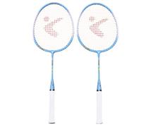 TOGEVAL Raquetas Bádminton Aluminio Ligero Diseño Dibujos Animados Seguro sin Ángulos Set Deporte Exterior Entrenamiento Niñas Colores Azul Rosa Aleatorio Color Aleatorio