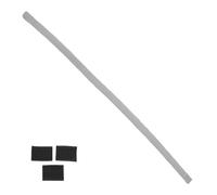 TOGEVAL Relleno de Huecos para Cama Queen Tamaño Largo, Tela Cepillada Gris, Bloqueador de Espacios entre Colchón y Pared, Reduce Ruido, Uso Doméstico Dormitorio, Incluye Cuatro Tiras