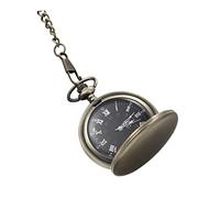 TOGEVAL Reloj de Bolsillo Retro de Cuarzo Diseño Clásico y Aleación Durable, Reloj para Hombres Estilo Vintage y Fácil Lectura para Uso Diario