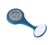 TOGEVAL Reloj Electrónico de Reloj Digital de para Mujeres de para Médicos Y Enfermeras Eléctrico con Pantalla LCD de Bolsillo o Colgante de Moda Color Azul