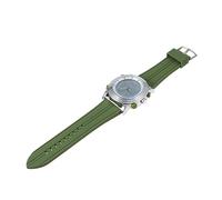 TOGEVAL Reloj Luminoso Digital Multifuncional De Silicona Verde, Resistente, Ajustable para Estudiantes, Adecuado para Deporte y Actividades Al Aire Libre, Tamaño s