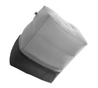TOGEVAL Reposapiés Inflable de Viaje Gris Ajustable y Plegable Cojín Cómodo y Resistente al Desgaste para Avión y Tren Accesorio Imprescindible para Aliviar Fatiga y Mejorar