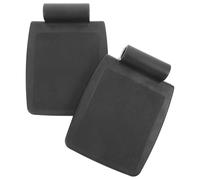TOGEVAL Repuestos para Silla de Ruedas 2piezas Pedal Reposapiés de Pp Negro Diseño de Soporte, Diámetro Adaptador 22mm, Evita Deslizamientos y Alivia Esfuerzo Físico