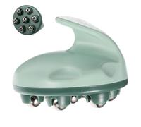 TOGEVAL Rodillo de Masaje Compacto de Mano para Abdomen y Piernas 7 Bolas para Alivio de Dolores y Mejora Circulación en Espalda Pies Uso Diario