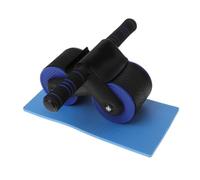 TOGEVAL Rueda Abdominal Automática con Soporte para Teléfono y Almohadilla para Rodillas Roller de Ejercicio Ab para Fortalecer Abdomen Espalda y para Entrenamiento Casa o Color Aleatorio