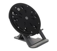 TOGEVAL Rueda de Círculo de Quintas para Guitarra de Aluminio Herramienta Portátil de Melodía y Acordes con Perilla para Entrenamiento Rápido Auxiliar de Teoría Musical para Principiantes