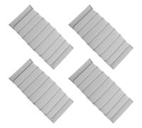 TOGEVAL Separador De Compartimentos para Bolso 4 Unidades Organizador De Almacenamiento para Cámara Resistente A Golpes Color Gris