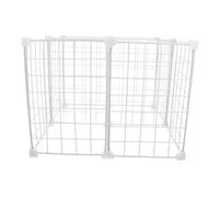 TOGEVAL Separador Organizador De Estantes Para Congelador Horizontal 2x2 Hierro Resistente Optimiza Espacio Almacenamiento Mariscos Cocina Hogar