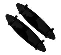 TOGEVAL Soporte Acrílico para Flauta y Piccolo 2 Piezas Soporte Estable para Instrumentos de Viento Expositor Compacto para Escritorio Compatible Flauta de Bambú y Clarinete