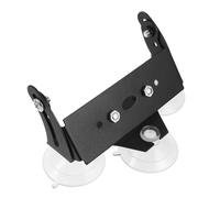 TOGEVAL Soporte de Luz Ventosa para Barra de Luces Estroboscópicas de Parachoques Delantero, Soporte Ajustable Resistente Intemperie para Luz LED de Automóviles y Vehículos de Emergencia