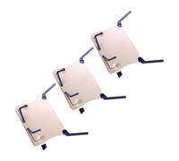 TOGEVAL Soporte de Partituras Plegable de Escritorio Portátil 3 Piezas, Atril para Libros de Texto, Portalibros para Lectura, Adecuado para Casa, Escuela y Orquesta